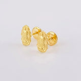 Topos Virgen de Guadalupe 0.9g / 5.1mm Oro Amarillo 18K