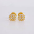 Topos Trebol Tupido 0.9g / 5.7mm Oro Amarillo 18K
