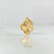 Dije Trebol 0.7gr / 1.6cm-Bordeado Diamantado Oro Amarillo Nac.Esp. 18K ©