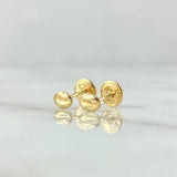 Topos Grano Café 0.45gr / Lisos Oro Amarillo 18K