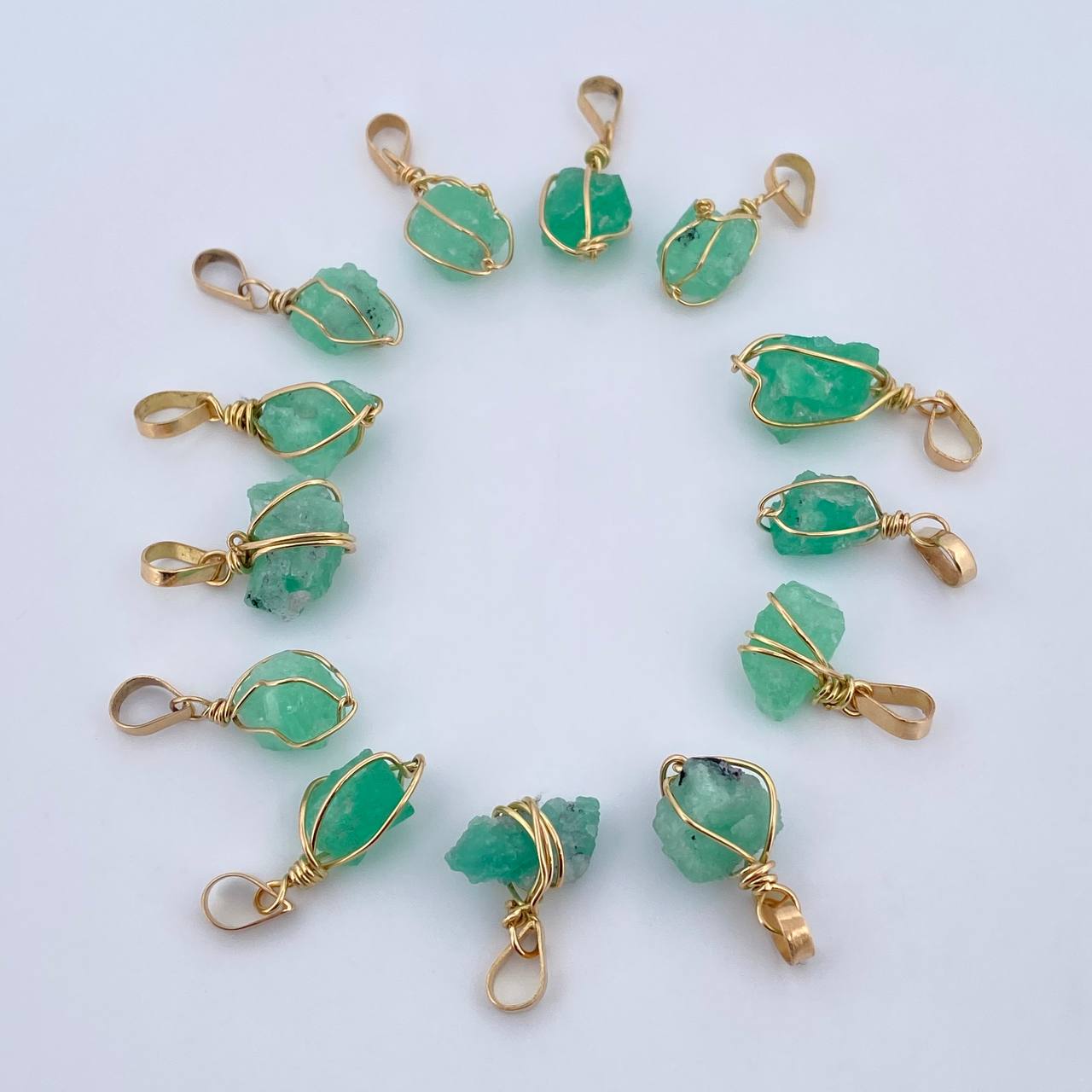 Dije Morralla Mediana Oro Amarillo 18K (Joya) $