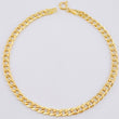 Pulso Cubano 2.7gr / 19.5cm / 4.2mm Oro Amarillo +1 18K