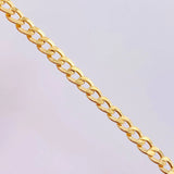 Pulso Cubano 4.1 g / 19.5 cm / 4 mm Oro Amarillo 18K