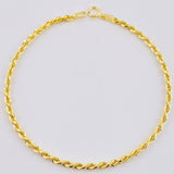 Pulso Lazo 2.4gr / 19.5cm / 2.6mm Oro Amarillo +3 18K