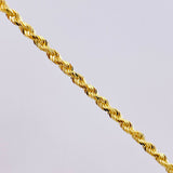 Pulso Lazo 2.4gr / 19.5cm / 2.5mm Oro Amarillo +3 18K *