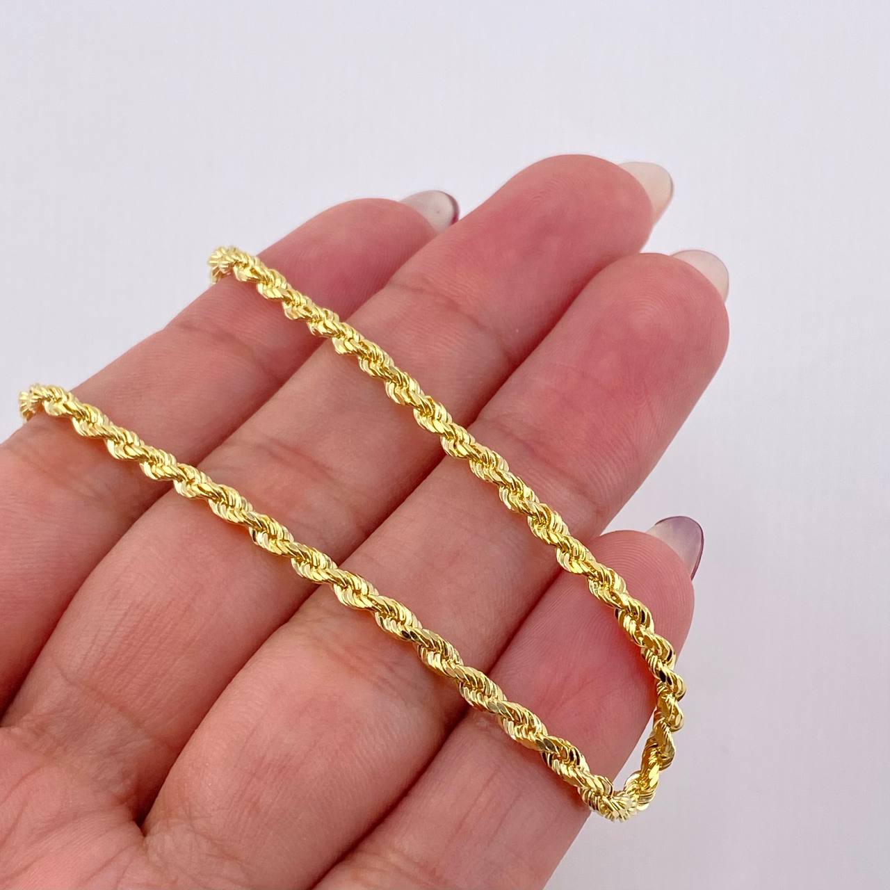 Pulso Lazo 2.4gr / 19.5cm / 2.6mm Oro Amarillo +3 18K