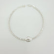 Pulso Tenis Virgen Guadalupe 4.05gr / 20.5cm-17.5cm / 2.3mm Plata 925 *