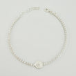 Pulso Tenis San Benito 4.05gr / 20.5cm-17.5cm / 2.3mm Plata 925 *