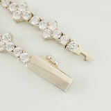 Pulso Borde De Estrella 10.55gr / 18.5cm / 3mm Plata 925 *