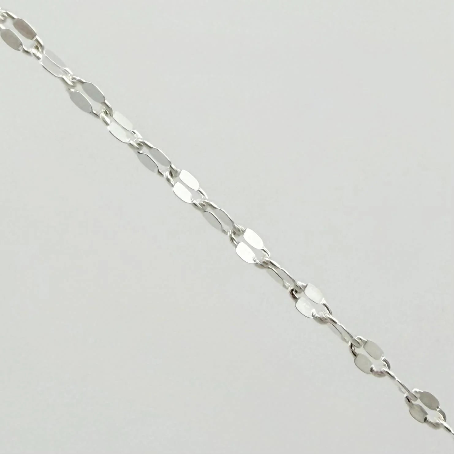 Cadena Flor De Espejo 3.3 g / 70 cm / 2.05 mm Plata 925