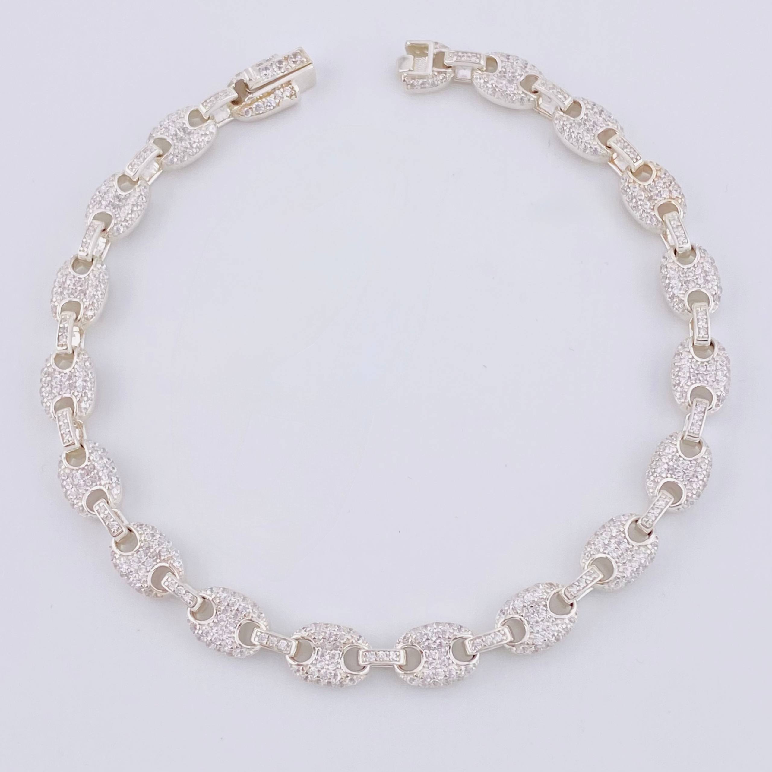 Pulso GC Túpido 13.3gr / 20cm / 6.2mm Plata 925