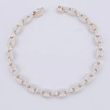 Pulso GC Túpido 13.3gr / 20cm / 6.2mm Plata 925