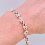 Pulso GC Túpido 13.3gr / 20cm / 6.2mm Plata 925