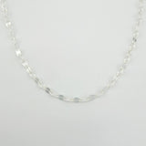 Cadena Flor Espejo 5.65gr / 60cm / 3.4mm Plata 925