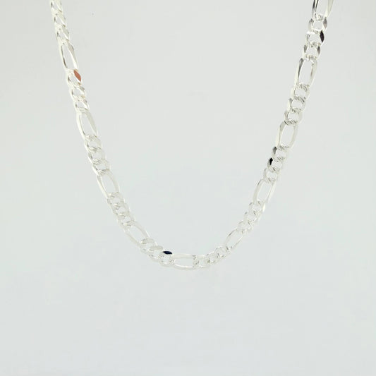 Cadena Figaro 23.9gr / 70cm / 6mm Plata 925