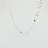Cadena Figaro 23.9gr / 70cm / 6mm Plata 925
