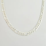 Cadena Figaro 23.55gr / 70cm / 6mm Plata 925
