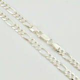 Cadena Figaro 23.9gr / 70cm / 6mm Plata 925