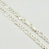 Cadena Figaro 23.55gr / 70cm / 6mm Plata 925