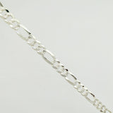 Cadena Figaro 23.9gr / 70cm / 6mm Plata 925