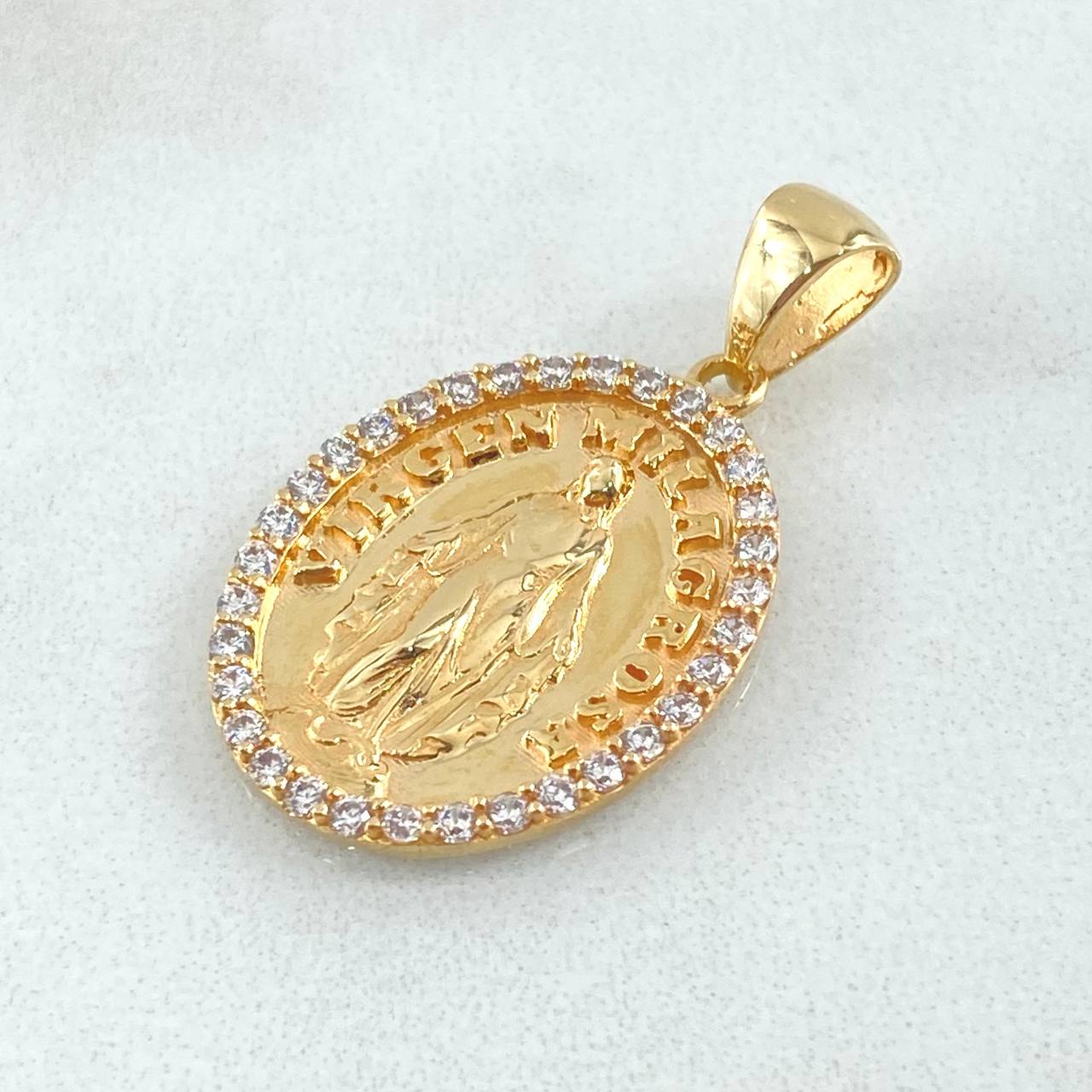 Dije Virgen Milagrosa 4.35gr / 3cm / Oro 18K *