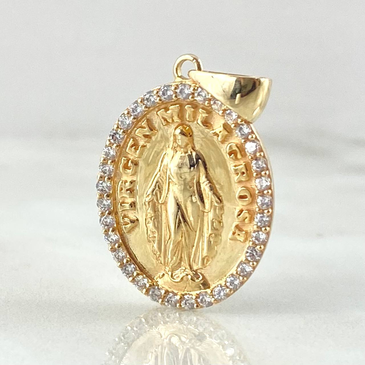Dije Virgen Milagrosa 4.35gr / 3cm / Oro 18K *