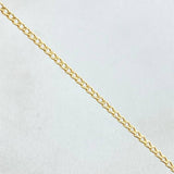 Cadena Cubana 1.85gr / 60cm / +1 Oro 18K
