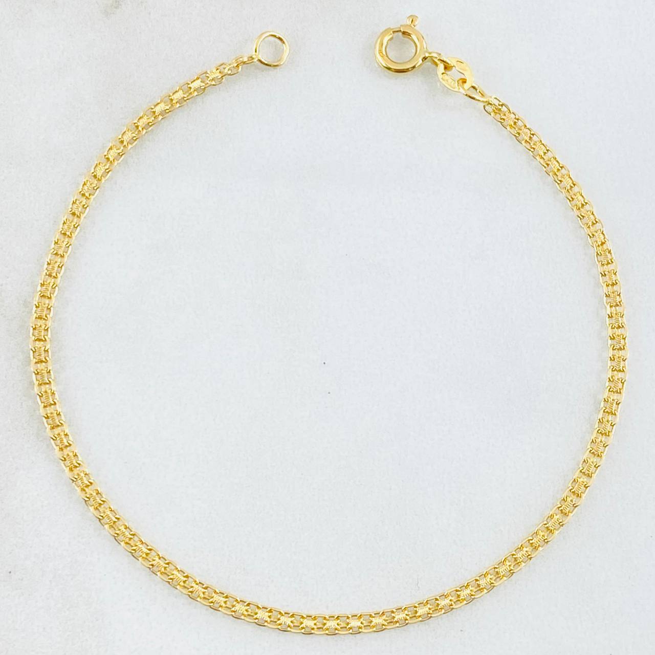 Pulso China 2.05gr / 19cm / 2.2mm Oro Amarillo +1 18K *