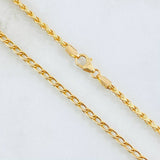 Cadena Franco 6.75gr / 60cm / 2mm Oro Amarillo +3 18K ©