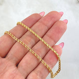 Cadena Franco 6.75gr / 60cm / 2mm Oro Amarillo +3 18K ©