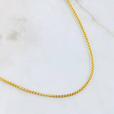 Cadena Veneciana 8.7gr / 45cm / 1.8mm Oro Amarillo +3 18K ©