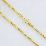 Cadena Veneciana 11.05gr / 60cm / 1.8mm Oro Amarillo +3 18K ©