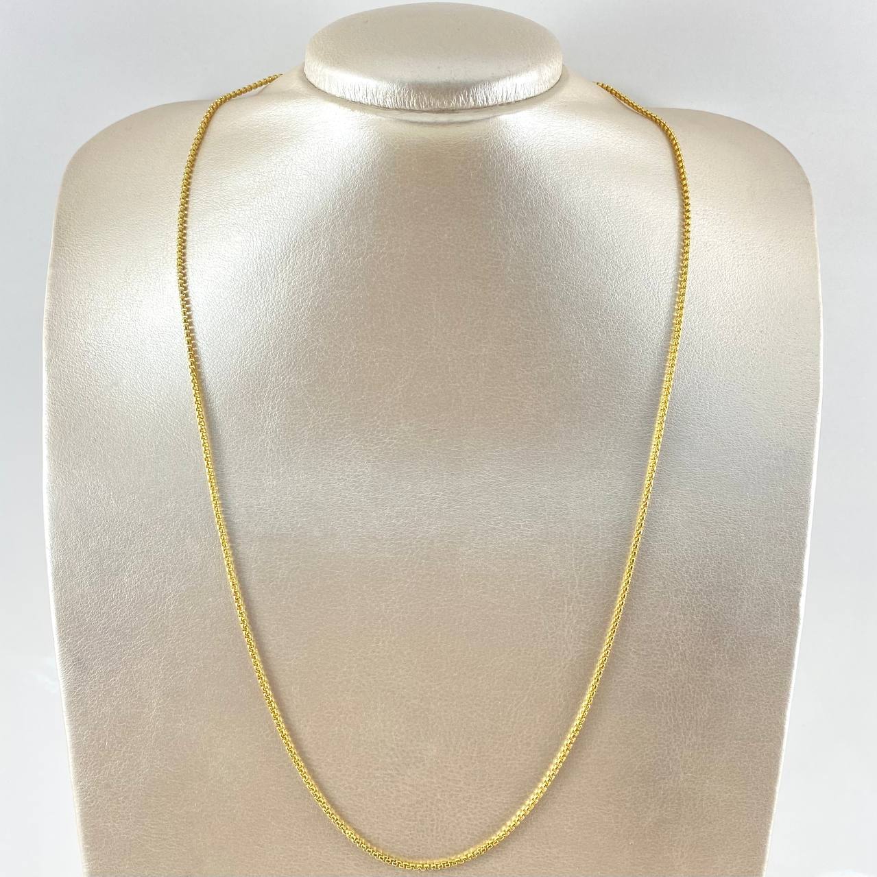 Cadena Veneciana 10.8gr / 60cm / 1.8mm Oro Amarillo +3 18K ©