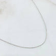 Cadena Militar 1.75gr / 45cm / 1mm Oro Blanco +3 18K *