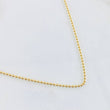 Cadena Militar 3gr / 45cm / 1.2mm Oro Amarillo +3 18K *