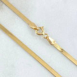 Cadena Espejo 4.05gr / 40cm / +3 Oro 18K