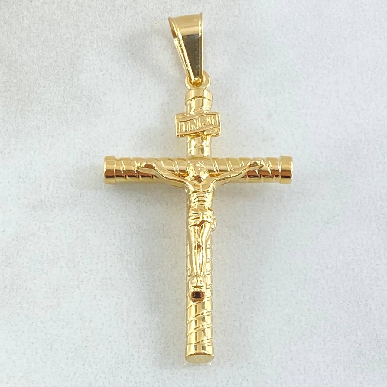Dije Cruz Cristo 1.75gr / 4.4cm / Oro 18K