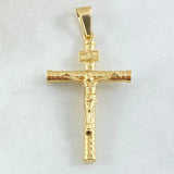 Dije Cruz Cristo 1.75gr / 4.4cm / Oro 18K