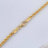 Cadena Lazo 8.05gr / 59.6cm / 3.4mm Oro Amarillo +3 18K &