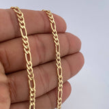 Cadena Figaro 9.5gr / 60.5cm / +1 Oro 18K &