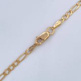 Cadena Figaro 6.1gr / 60cm / +1 Oro 18K &