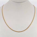 Cadena Mini Cubana 4.55gr / 60cm / +1 Oro 18K &