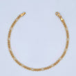 Pulso Figaro 2.4gr / 19cm / +1 Oro 18K &