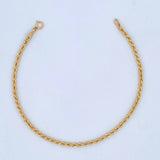 Pulso Lazo 1.2gr / 18.7cm / +3 Oro 18K &