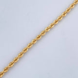 Pulso Lazo 1.2gr / 18.7cm / +3 Oro 18K &
