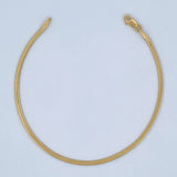 Pulso Serpiente 2.45gr / 19cm / +3 Oro 18K &