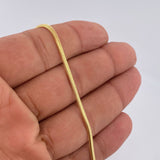 Pulso Serpiente 2.45gr / 19cm / +3 Oro 18K &