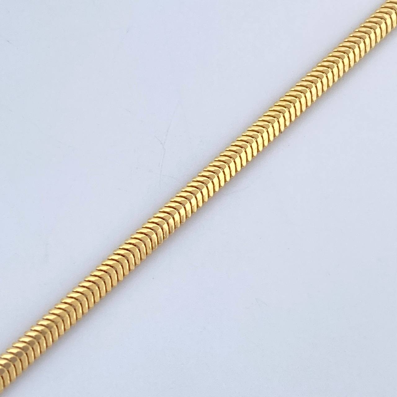 Pulso Serpiente 2.45gr / 19cm / +3 Oro 18K &