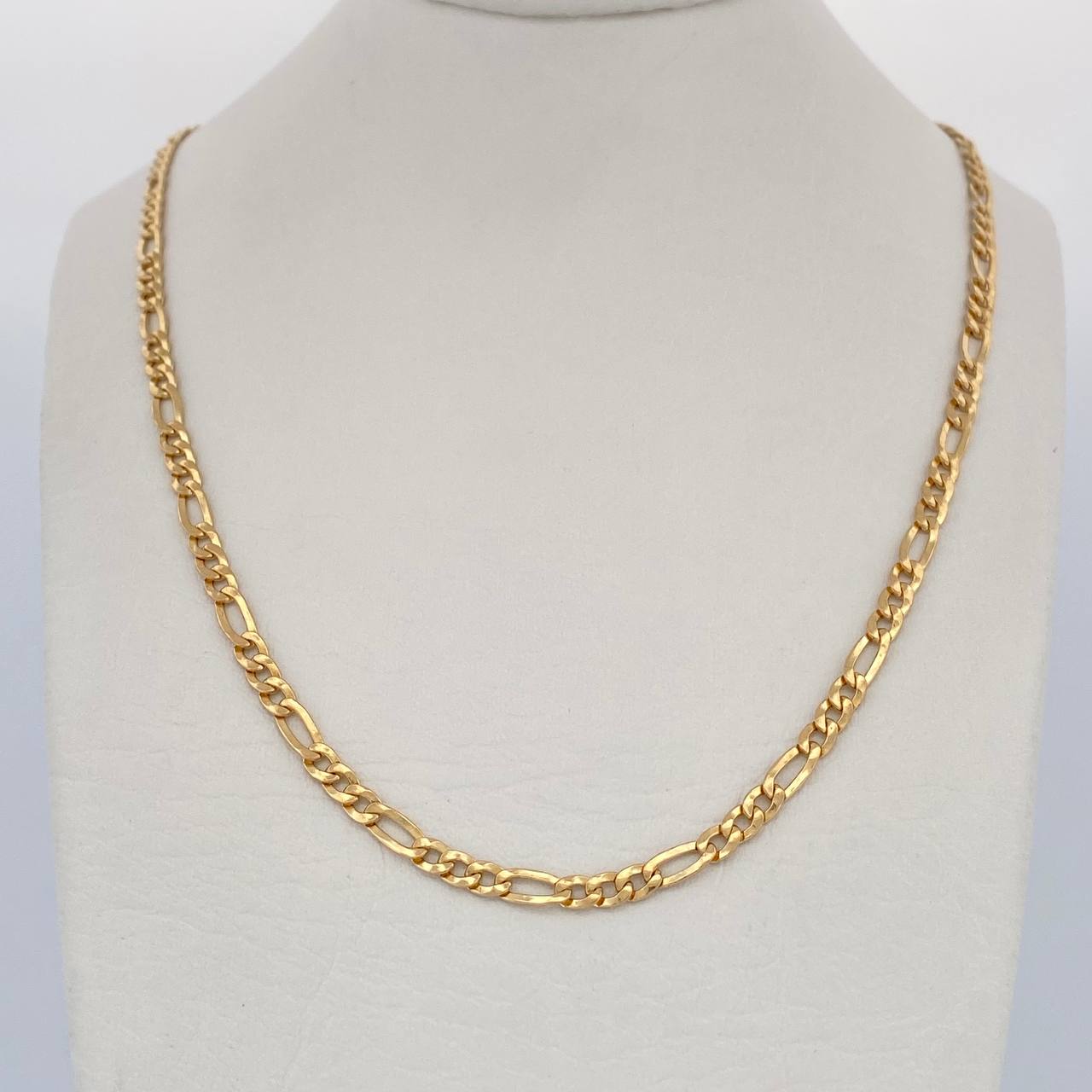 Cadena Figaro 6.1gr / 60cm / +1 Oro 18K &