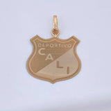 Dije Deportivo Cali 1.3gr / 2.7cm / Oro 18K &